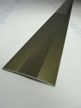 Порожек рифленый  50*4 бронза 0,9 м