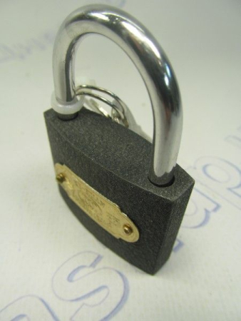 Замок навесной 50мм (серый)