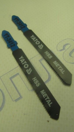 Полотна для электролобзика, (метал) /длина 75мм YATO YT-3412