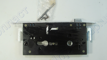 Замок врезной для китайских дверей (1278) правый, полуквадратный ригель