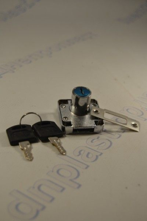 Замок мебельный прямой, (для ДСП)  7-005