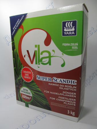 Удобрение для хвои 3кг гранул. Vila