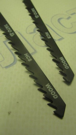 Полотна для электролобзика, (дерево) /длина 100мм YATO YT-3405