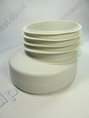 Манжет эксцентрикдля унитаза 110*95 мм,  Н 95, WCC 585