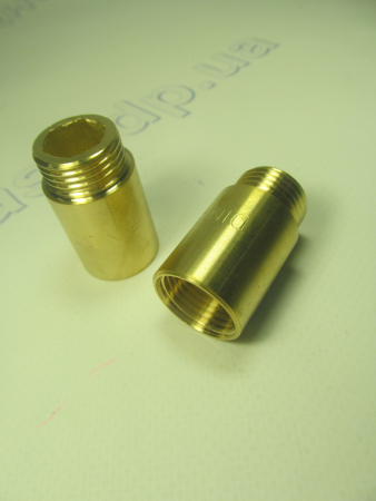 Удлинитель латунь 1/2  L=30мм