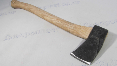 Колун каленный 1100гр ручка ясень