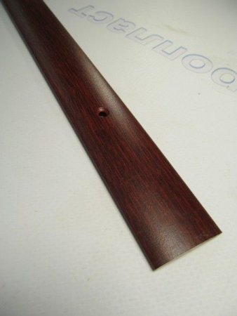 Порожки алюминиевые под дерево 30*5 / 0,9м  Махагон