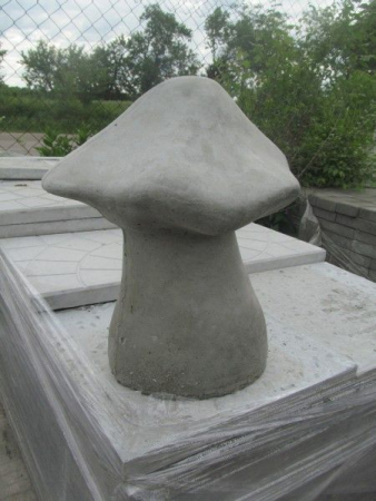 Декоративная фигура ГРИБ большой - 30см