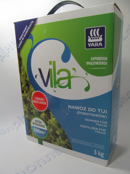 Удобрение для туй 3кг гранул. Vila