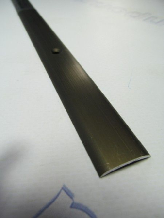 Порожек гладкий 20*4 бронза 0,9 м