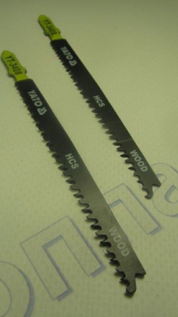 Полотна для электролобзика, (дерево) /длина 115мм YATO  YT-3408