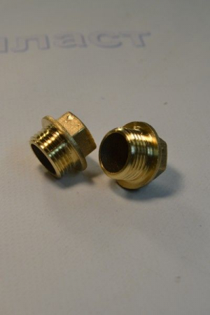 Заглушка 1/2Н (латунь)