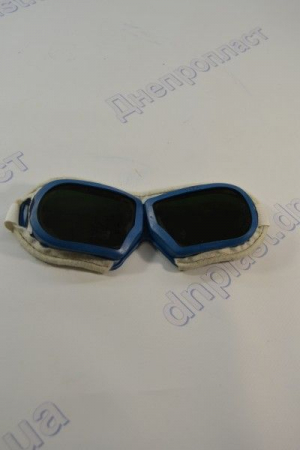 Окуляри захисні, скло, резинові