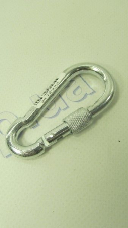 Карабин пожарный с закруткой d-8 мм L-80 мм