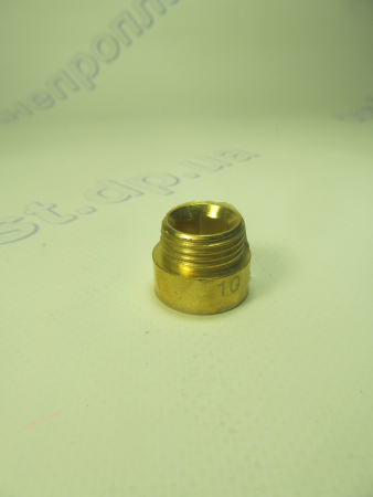 Удлинитель латунь 1/2  L=10мм