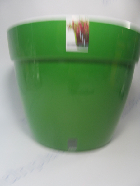 Вазон АСТИ (9,0 л) зелёное золото-белый