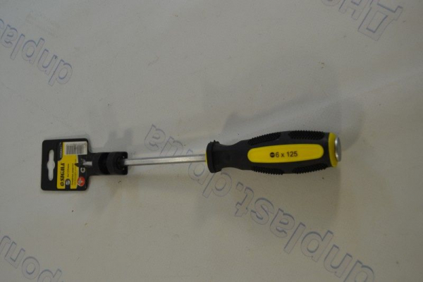 Отвертка ударная шлицевая SL6*125мм Sigma