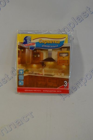 Салфетка вискозная 5шт Мойдодыр