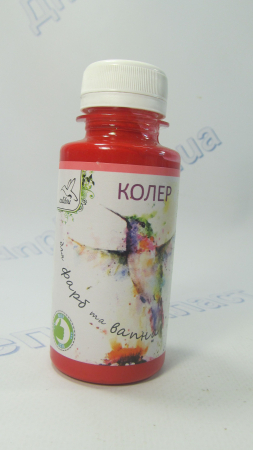 Пигмент 07 темно-красный 100мл КОЛИБРИ
