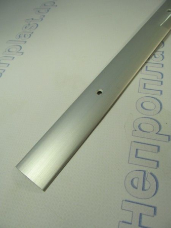 Порожек гладкий 30*5 серебро 1,8 м