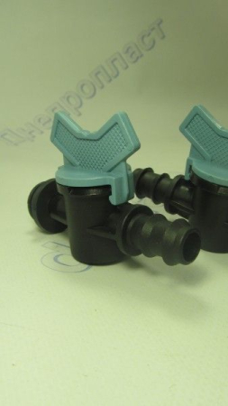 Кран стартовый с резинкой для многолетки (капельный полив)