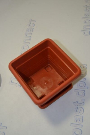 Горшок цветочный Квадрат 20