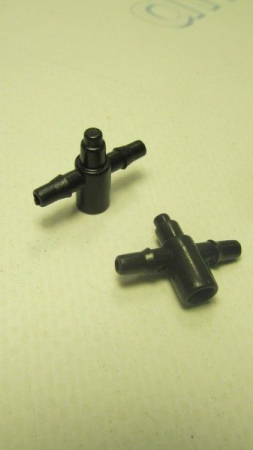 Адаптер двухсторонний для микро трубки 6мм (капельный полив)