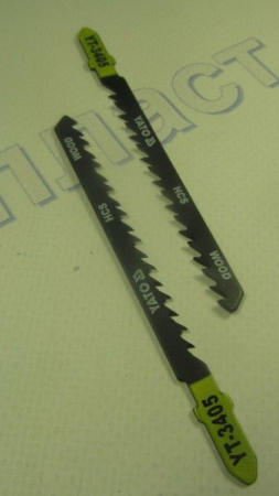 Полотна для электролобзика, (дерево) /длина 100мм YATO YT-3405