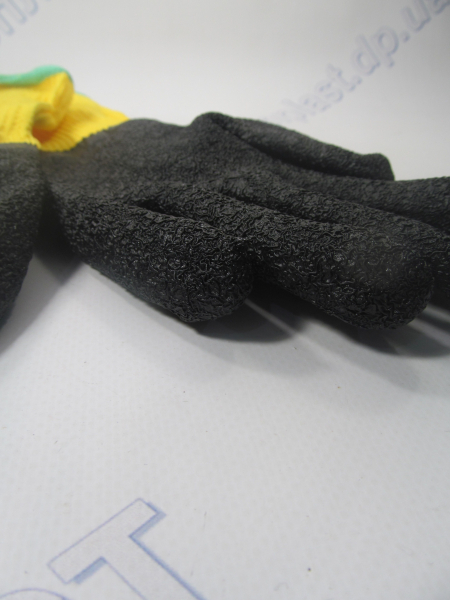 Перчатки утепленные желтые 