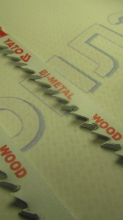 Полотна для электролобзика, bi-metal (дерево) /длина 100мм YATO YT-3400