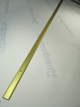 Порожек гладкий 20*4 золото 1,8 м