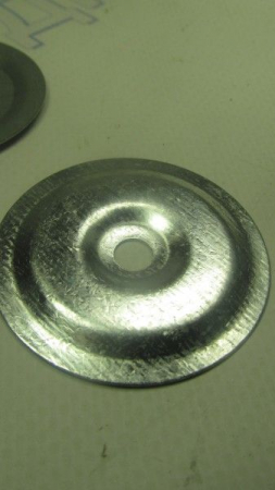 Шайба прижимная металлическая круглая d50x0.8