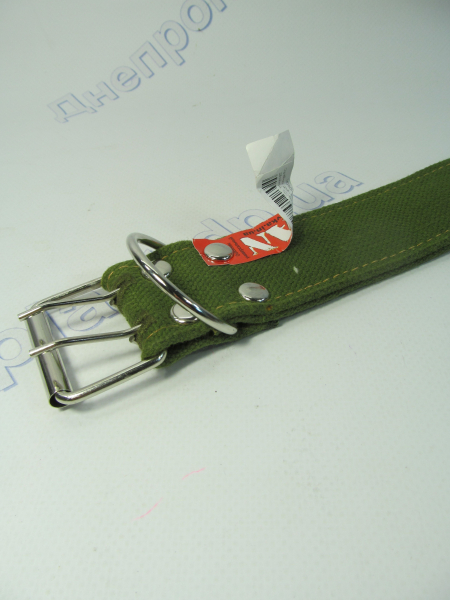 Ошейник для скота, брезент двойной, 120см с пряжкой