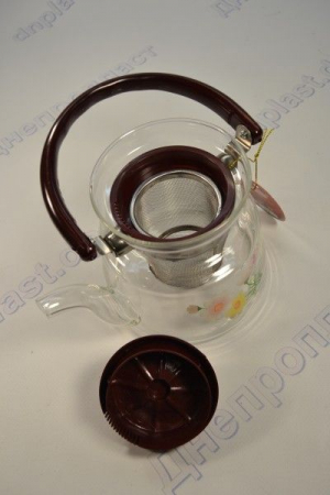 Заварник 0,8л (чайник стекло)