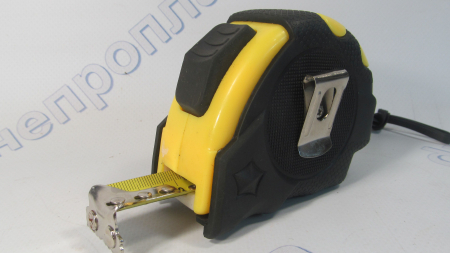 Рулетка обрезиненый корпус 5м*25мм +магнит HARTMAN