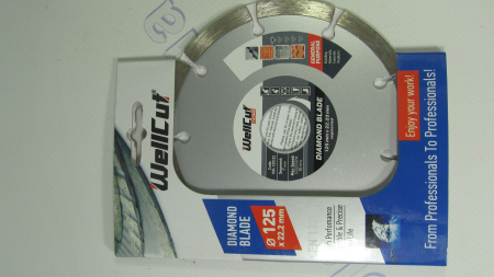 Алмазный Диск 125*5*22,23 Сегмент Wellcut Promo