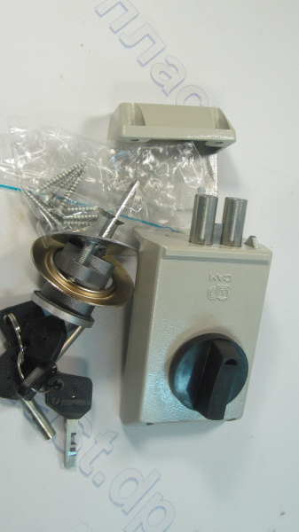 Замок накладной ПРО-САМ 88400  ЗНД1А (автомат) без цепочки