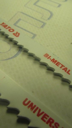 Полотна для электролобзика, bi-metal (универсальные) /длина 130мм YATO YT-3417