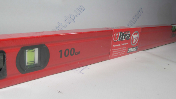 Уровень алюминивый 3 гл, 100см  ULTRA