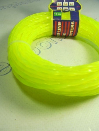 Леска для газонокосилки (безшумная) d 3мм/14м