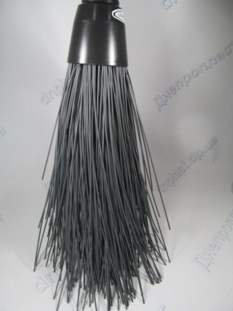 Метла полипропиленовая 1,30см (пластмасовый черенок)