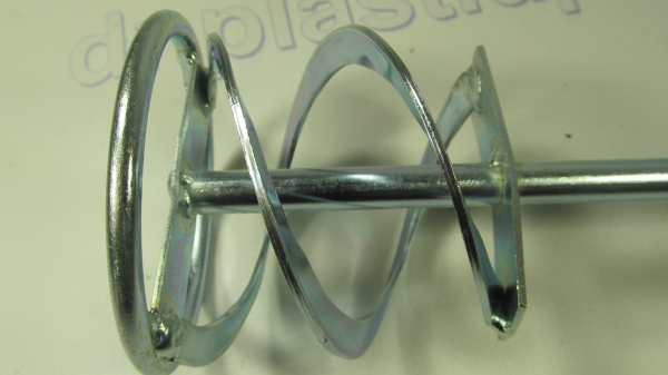 Миксер для сухих смесей 80 * 400 мм (хвостик hex) Сталь