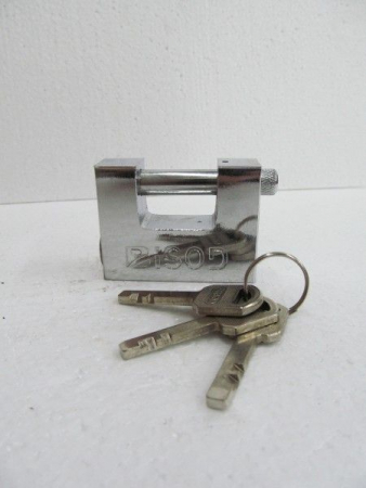 Замок навесной с пряомй дужкой 60мм 