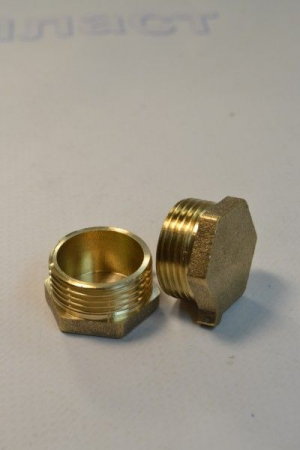 Заглушка 3/4 Н (латунь)