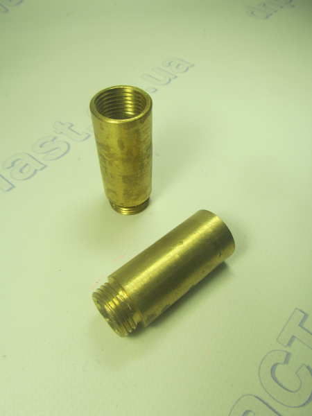 Удлинитель латунь 1/2  L=50мм