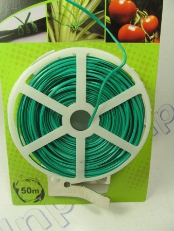 Подвязывальный шнур 50м, на катушке с резаком BRADAS