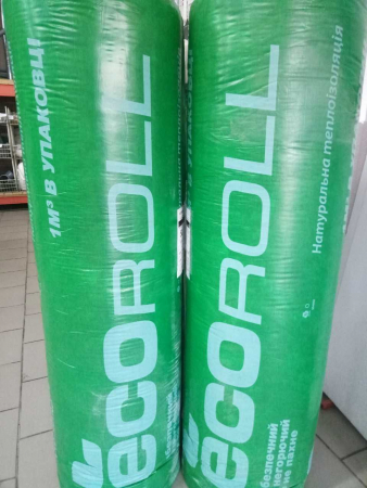 Утеплитель ЭКОРОЛЛ 50*1220*8200мм - 20 кв\м