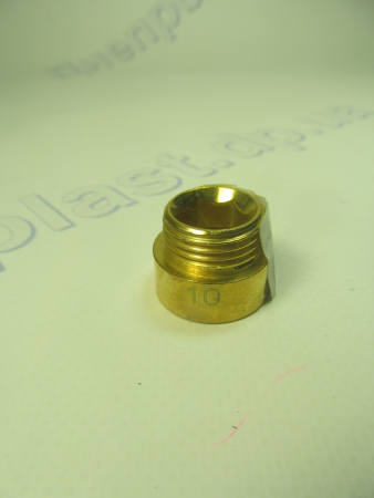 Удлинитель латунь 1/2  L=10мм
