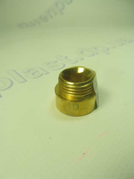 Удлинитель латунь 1/2  L=10мм
