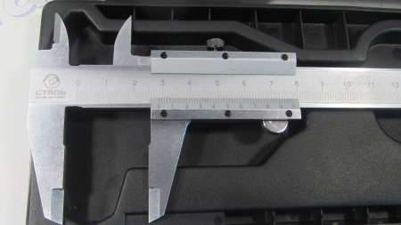 Штангенциркуль металлический 150мм, точность 0,02мм  Сталь